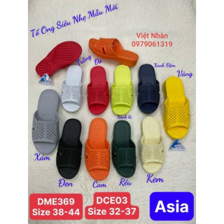 Dép tổ ong ASIA chính hãng, dép đi trong nhà cao cấp chất liệu EVA đế 3,5cm