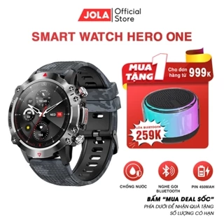 Đồng hồ thông minh Smart watch Hero One Pro Jola nghe gọi Bluetooth, đồng hồ thể thao đo nhịp tim, chuyên dụng thể thao