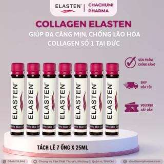 (Chính Hãng) Collagen Elasten Giúp Da Căng Mịn, Chống Lão Hóa, Tóc Chắc Khỏe - Collagen Số 1 Tại Đức