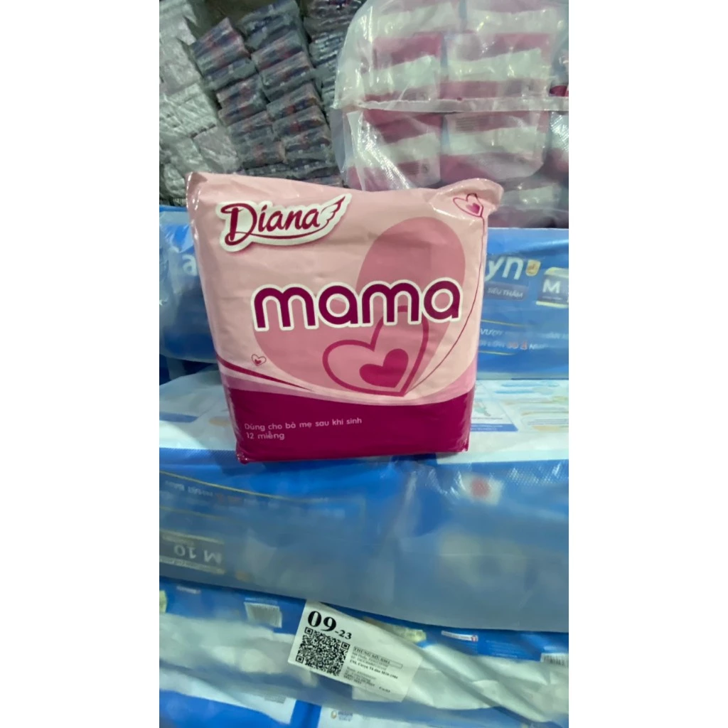 Băng vệ sinh ma ma cho mẹ sau sinh Diana một gói 12 miếng