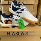 (size 44 ) Giày cầu lông nagaki - bám sân, đã khâu đế (tặng túi đựng giày và quấn cán vợt)