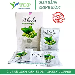 Caphe SBODY GREEN COFFEE giảm cân đẹp dáng