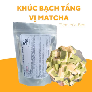 Set Bột Làm Khúc Bạch Tầng Vị Matcha Tiệm của Bee - BeeKit, 235gr Nguyên Liệu Tự Nấu Topping Pha Chế Trà Sữa Tại Nhà