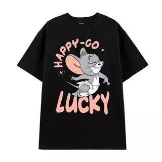 Áo Phông Tom And Jerry HAVANA Áo Thun Hoạt Hình Form Rộng Vải Cotton Nam Nữ Unisex Mã 009