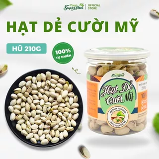 Hạt Dẻ Cười Mỹ Loại Ngon Đặc Biệt Không Lép, Không Hóa Chất Chuẩn Thơm Ngon Ăn Kiêng Ăn Vặt Your Superfood 210g