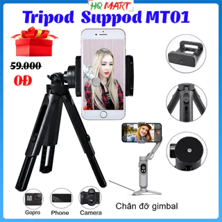 Tripod 3 chân MT01 - Giá đỡ điện thoại livestream, quay video