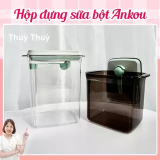 Hộp đựng sữa bột, thức ăn hút chân không ANKOU chính hãng