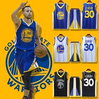 Bộ quần áo bóng rổ Golden State ( In tên + số) - Mùa giải mới nhất – Trang phục thi đấu bóng rổ Mẫu Mới nhất