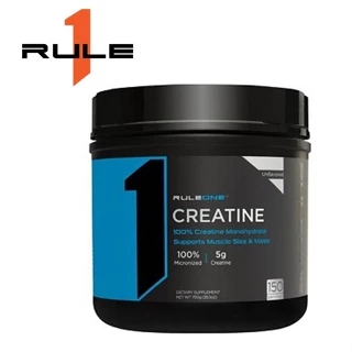 Tăng sức mạnh cơ bắp Rule 1 Creatine unflavored 150 servings (750g)