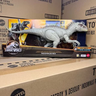 Mô hình khủng long Mattel Jurassic World - Camouflage 'N Battle Indominus Rex