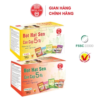 Bột Hạt Sen Cao Cấp 5 Vị Bích Chi