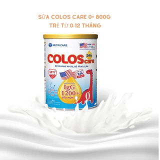 Sữa Colos Care 0+ 800g trẻ từ 0-12 tháng .[HSD T12-2025]