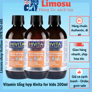 Vitamin tổng hợp Hivita for kids 200ml