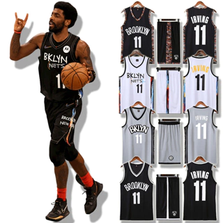 Bộ quần áo bóng rổ Brooklyn Nets ( In tên + số) - Mùa giải mới nhất – Trang phục thi đấu bóng rổ Mẫu Mới nhất