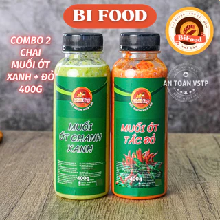 Muối ớt chanh xanh CHILL CAY Sốt muối ớt chanh xanh nhà làm dùng chấm hoặc trộn SIÊU NGON 150g và 400g