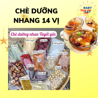 sét chè dưỡng nhang 500g size đại 14 vị