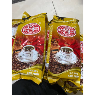 Cafe Chồn Bột chế phin Trọng Tín gói 500g cực ngon , cực thơm