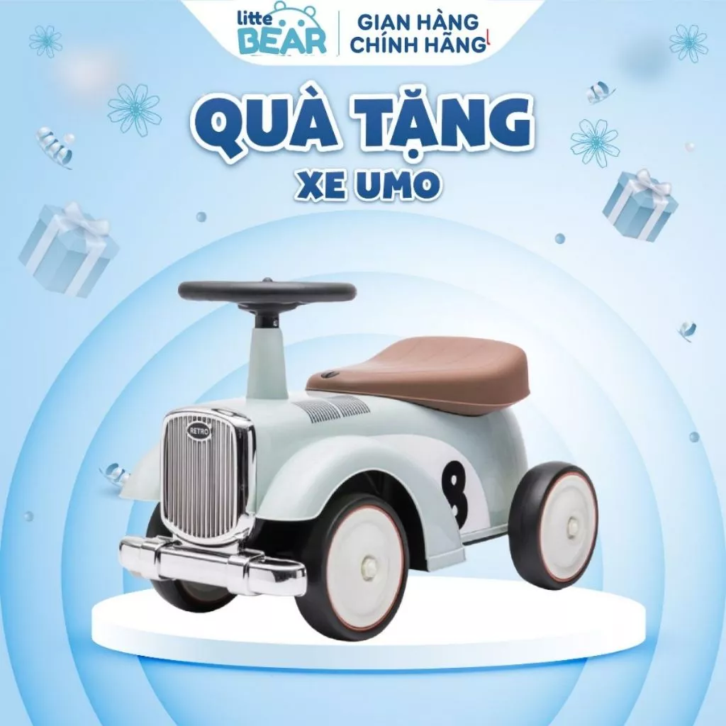 [Quà tặng] Xe Umo chòi chân cho bé