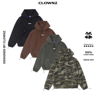 Áo hoodie boxy ClownZ Metal Basic Hoodie local brand streetwear form rộng áo mùa đông nam nữ unisex