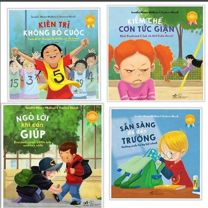 Bộ sách kỹ năng song ngữ ( Sách Thiếu Nhi Nhã Nam)