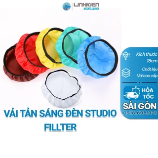 Vải Tản Sáng 6 Màu Dùng Cho Chóa Đèn Studio Tấm Vải Che Ánh Sáng Chụp Ảnh Tấm Phủ Khuếch Tán Mềm