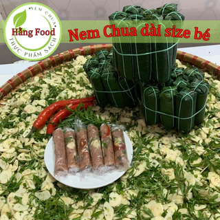 Nem Chua Dài Thanh Hóa chuẩn vị gói 50 cái - size bé - Hằng Food