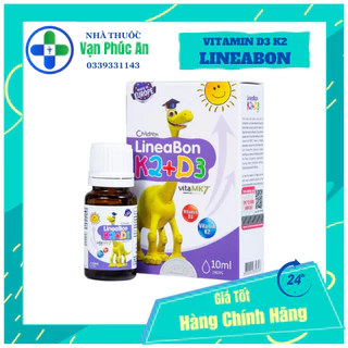 LINEABON VITAMIN K2 D3 – Hỗ trợ tăng chiều cao, hết còi xương - Sản phẩm nổi tiếng tại Châu Âu