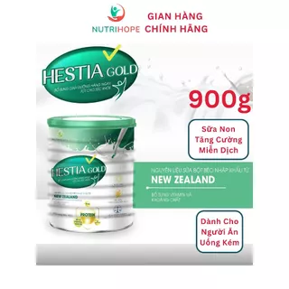 Sữa bột Hestia Gold 900g dành cho người ăn uống kém, bệnh nhân phẫu thuật cần bổ sung dinh dưỡng