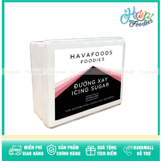 Đường Xay Mịn Làm Bánh Havafoodies Hộp 150g – Icing Sugar