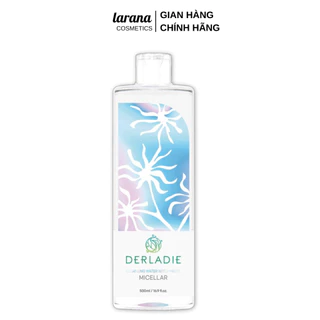 Nước tẩy trang Derladie Cleansing Water Witch Hazel làm sạch sâu cho da dầu, mụn, dung tích 500ml