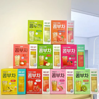 Trà trái cây Kombucha Danongwon Hàn Quốc 5g x 20 gói (tặng bình pha nước)