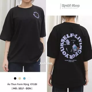 Áo Thun Tay Lỡ Ulzzang nhiều mẫu - Áo Phông Form Rộng chất cotton Unisex KYUBI Collection 2022 List ATTL