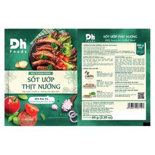 Sốt Ướp Thịt Nướng truyền thống 65gr- Thương hiệu Dh Foods