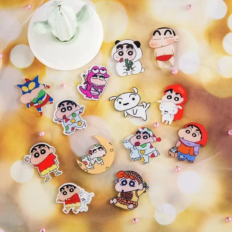 SET10 Huy Hiệu Cài Balo Ghim Cài Quần Áo, Huy Hiệu Cài Áo Anime Cute, Ghim Pin Cài Cặp