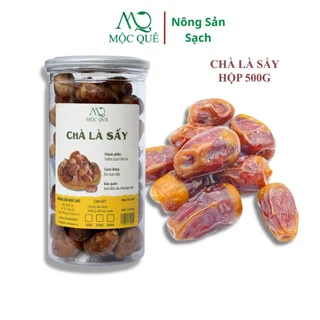 Chà là sấy dẻo không đường Mộc Quê 500g tạo ngọt cho sữa hạt, ăn vặt thuần chay