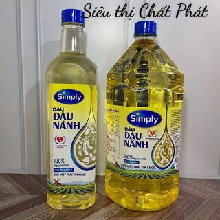 Dầu Simply Đậu Nành 2L / 1L