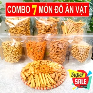 COMBO THẤT TUYỆT - 7 Món Đồ Ăn Vặt Chân Ái Siêu Hấp Dẫn - HULA FOOD