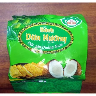 Bánh Dừa Nướng Hoa Sen gói 160g Siêu Ngon Siêu Thơm Đặc Sản Quảng Nam Hàng Chính Hãng Chất Lượng