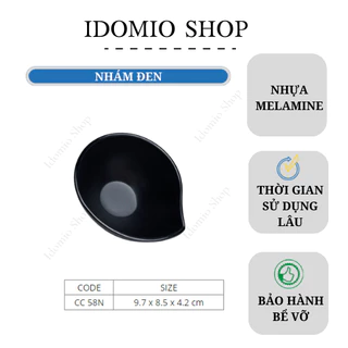 Chén Nước Chấm Đen Nhám - CC58N