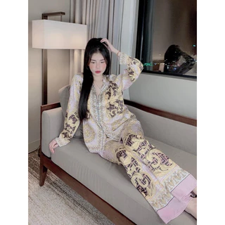 Đồ bộ Pijama giá rẻ lụa mango lụa xước Sale rẻ bèo 40-60kg