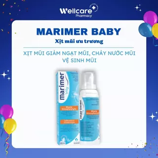 Marimer Baby [Chính hãng] - Dung tích 100ml, Bình xịt rửa mũi cho trẻ, giúp làm sạch mũi hiệu quả