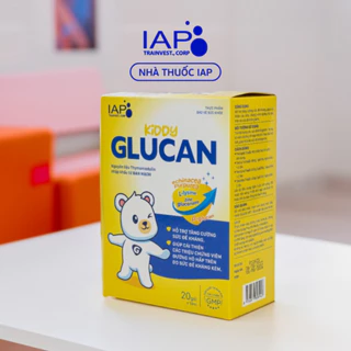 Siro Kiddy Glucan - Tăng cường đề kháng, cải thiện triệu chứng viêm đường hô hấp trên ở trẻ