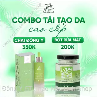 Combo đông y gia truyền thảo mộc linh và bột rửa mặt thảo mộc linh