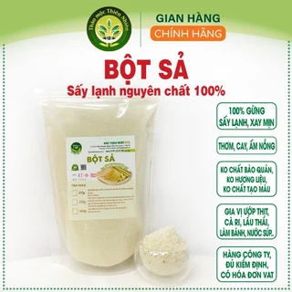 Bột Sả nguyên chất 100%, xay mịn, cay ấm, thơm nồng, gia vị cho các món ăn [250g - 500g] l Kho thảo mộc thiên nhiên