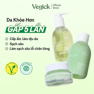 Bộ 3 Dưỡng Da Thuần Chay Vegick Superfood