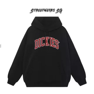 Áo Hoodie Dickies Đỏ Cong Cotton Cao Cấp - Digital Print - Streetwears SG