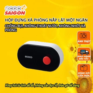 Khay đựng xà bông, Kệ đựng xà phòng dán tường, Hộp đựng xà bông cục  E2119 ECOCO