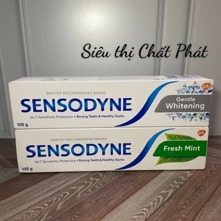 Sensodyne kem đánh răng Trắng răng Bảo vệ toàn diện Multicare Deep Clean Sạch sâu Bạc hà thơm mát giảm ê buốt răng