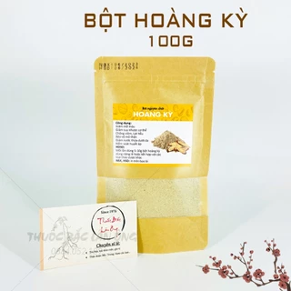 Bột hoàng kỳ nguyên chất 100g, bồi bổ tăng cường miễn dịch - Lãn Ông