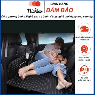 Đệm nằm ô tô ghế sau xe hơi, Nệm ô tô 7 lớp cao cấp không mùi, Đệm ngủ ô tô chịu tải tối đa 800kg, Vừa mọi loại xe